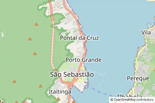 Karte São Sebastião