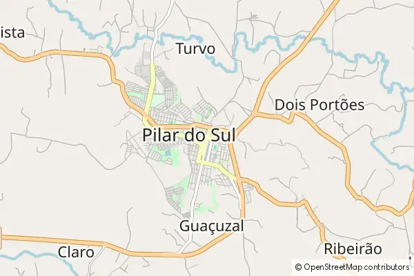 Karte Pilar do Sul