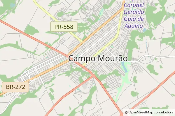 Karte Campo Mourão