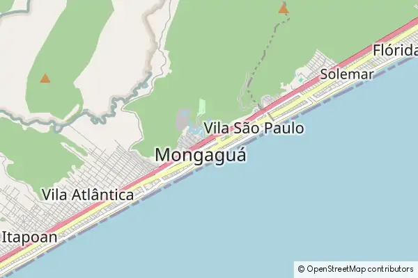 Karte: Mongaguá • © OpenStreetMap contributors Karte Mongaguá