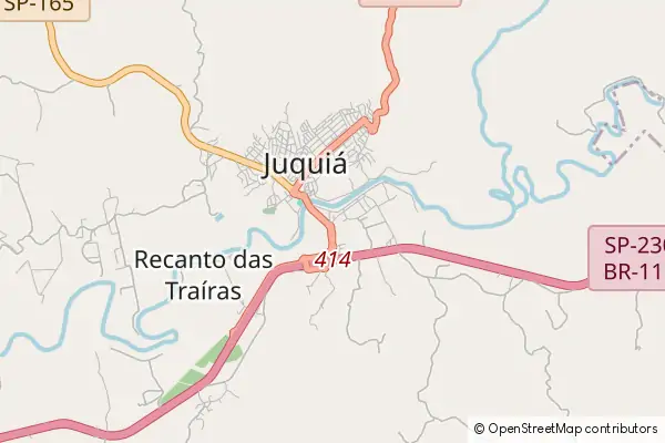 Karte Juquiá