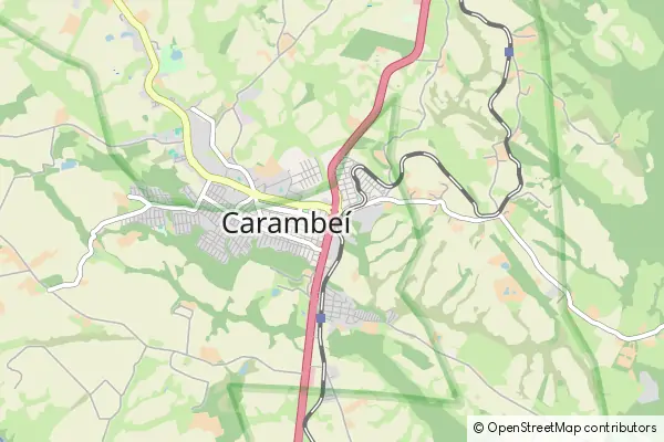 Karte Carambeí