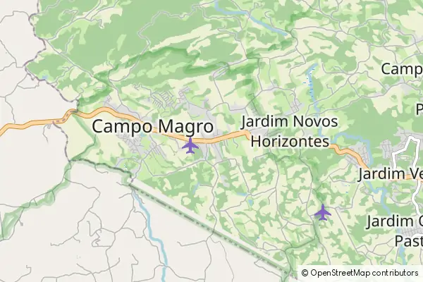 Karte Campo Magro