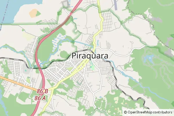 Karte Piraquara