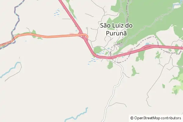 Karte São Luiz do Purunã