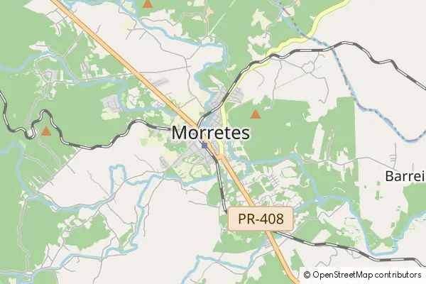 Karte Morretes