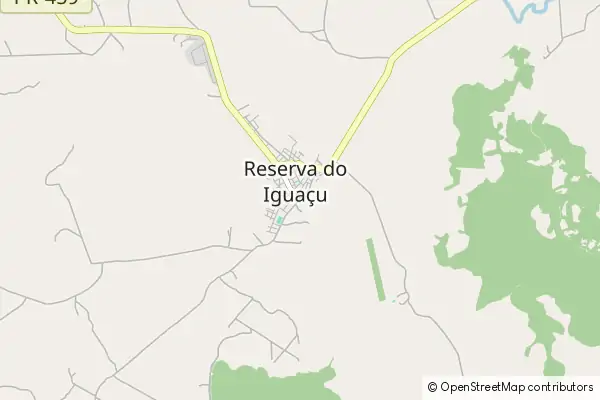 Karte Reserva do Iguaçu