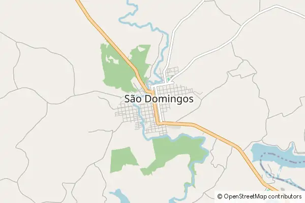 Karte São Domingos