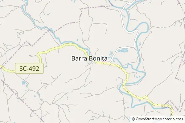 Karte Barra Bonita