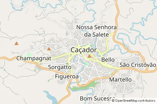 Karte Caçador