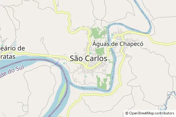 Karte São Carlos