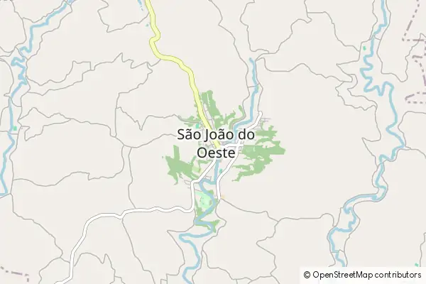 Karte São João do Oeste