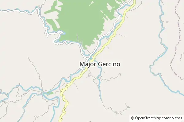 Karte Major Gercino