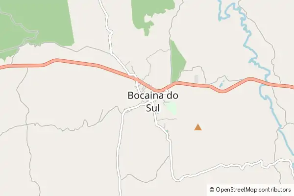 Karte Bocaina do Sul