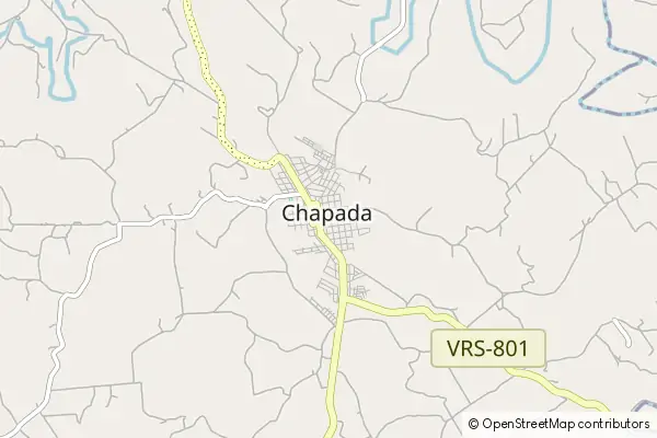 Karte Chapada