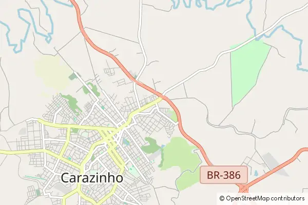 Karte Carazinho