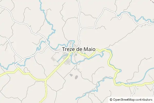 Karte Treze de Maio