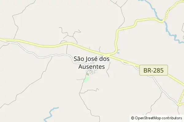 Karte São José dos Ausentes