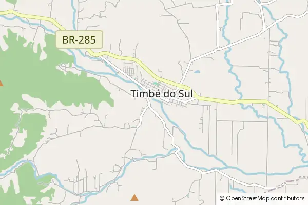 Karte Timbé do Sul