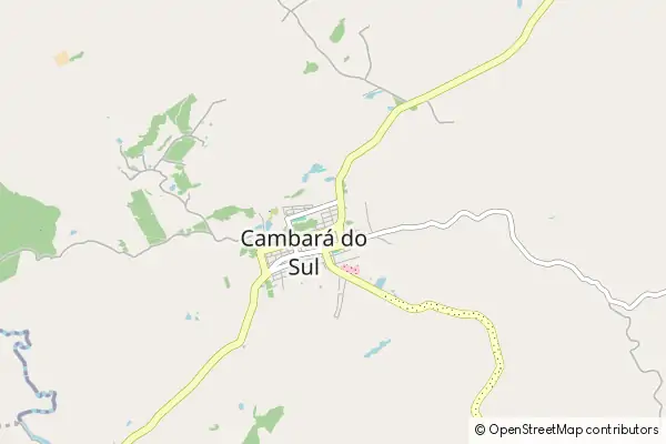 Karte Cambará do Sul