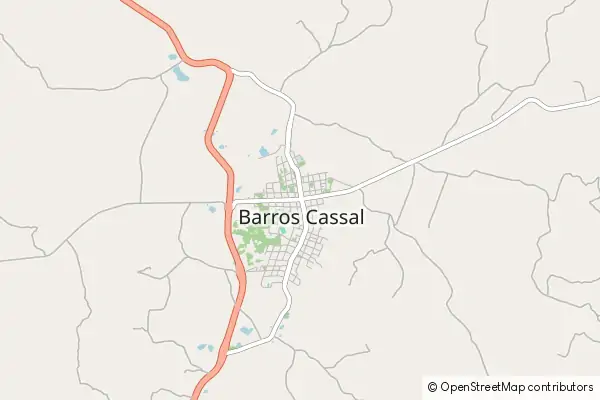 Karte Barros Cassal