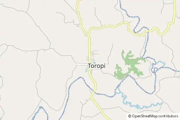 Karte Toropi