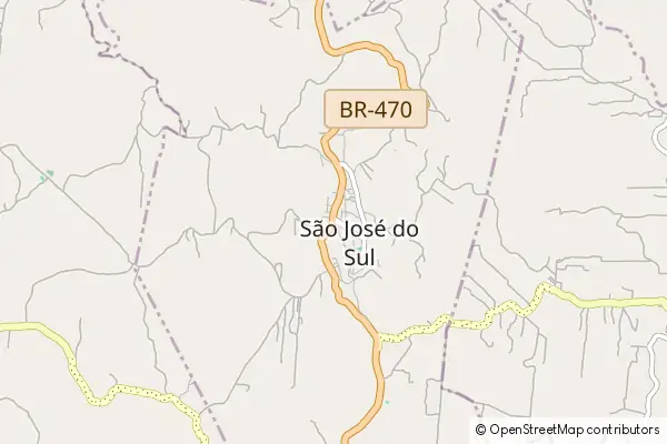 Karte Sao Jose do Sul