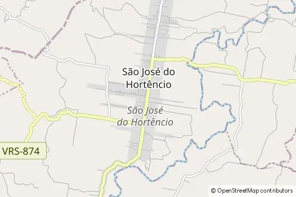 Karte São José do Hortêncio