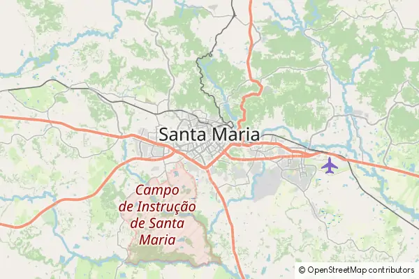 Karte Santa Maria