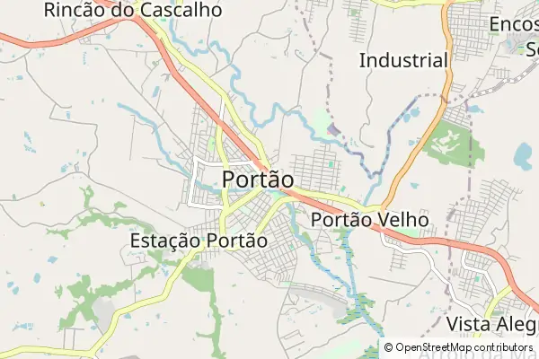 Karte Portão