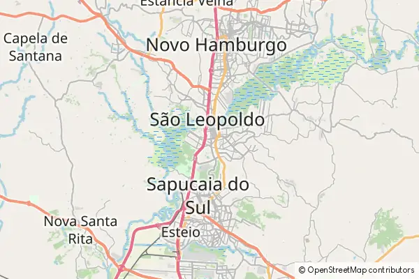 Karte São Leopoldo