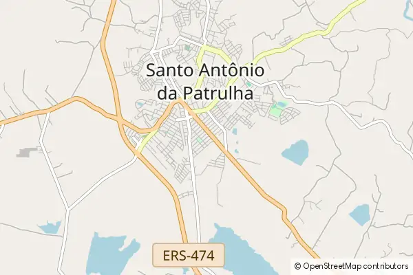 Karte Santo Antônio da Patrulha