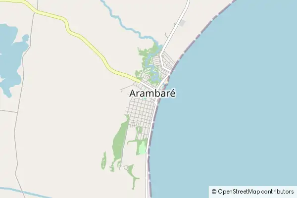 Karte Arambaré