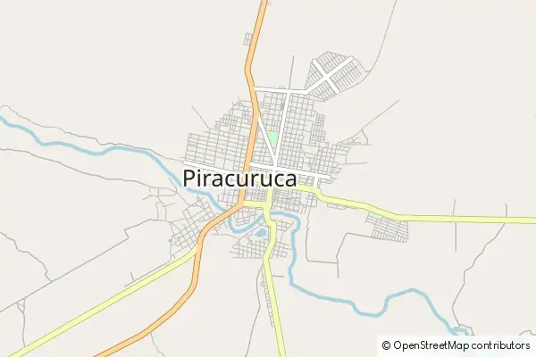 Karte Piracuruca