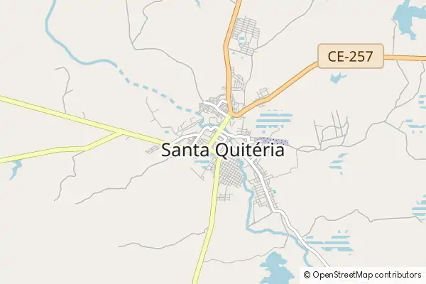 Karte Santa Quitéria