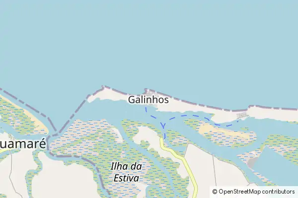 Karte Galinhos