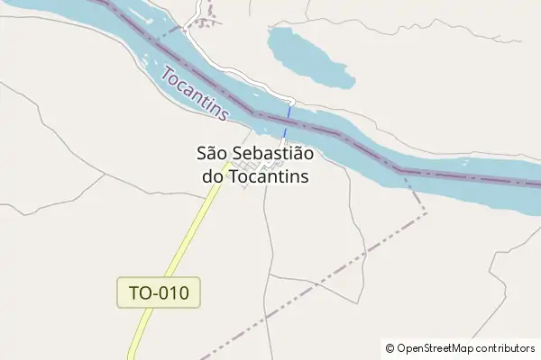 Karte São Sebastião do Tocantins