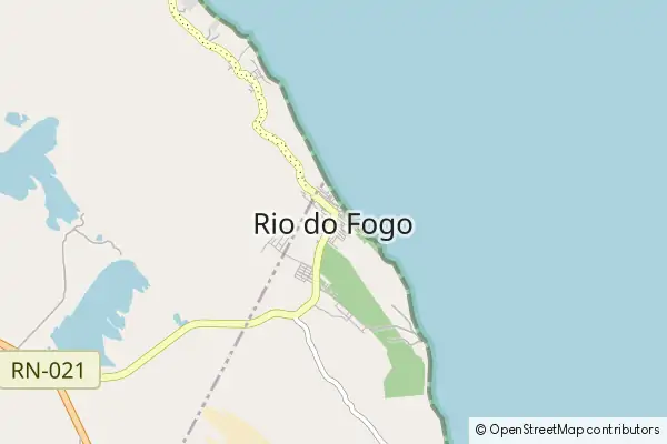 Karte Rio do Fogo