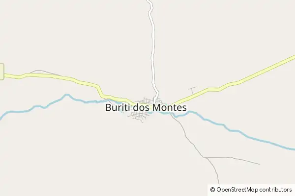 Karte Buriti dos Montes