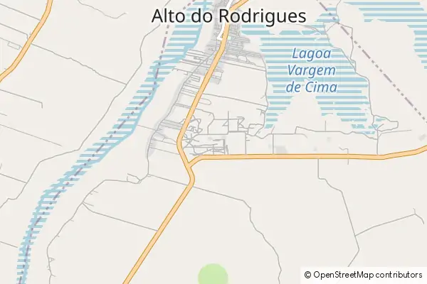 Karte Alto do Rodrigues