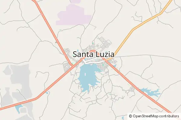 Karte Santa Luzia