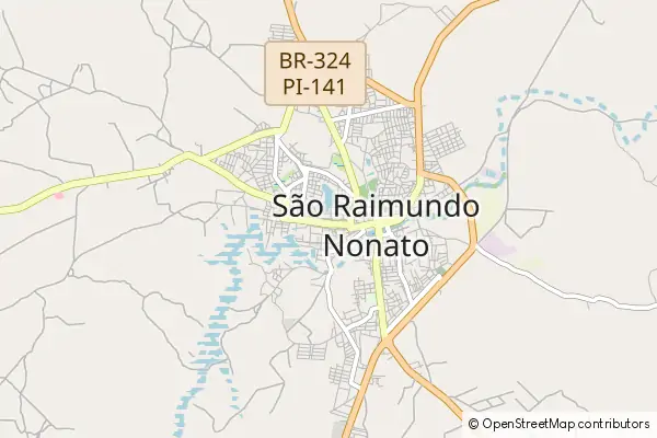 Karte São Raimundo Nonato