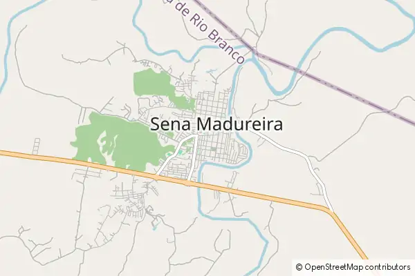 Karte Sena Madureira