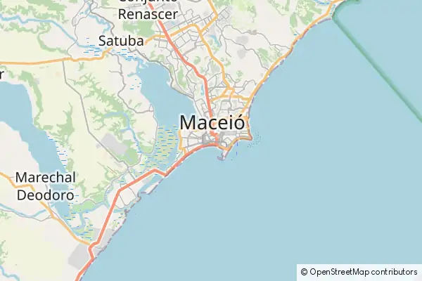 Karte Maceió