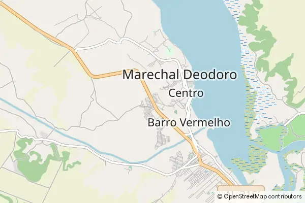 Karte Marechal Deodoro