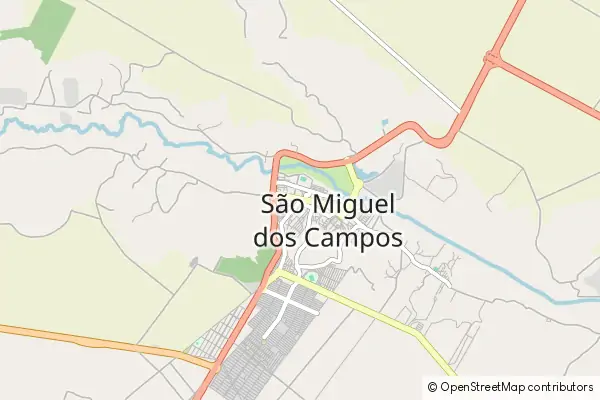 Karte São Miguel dos Campos