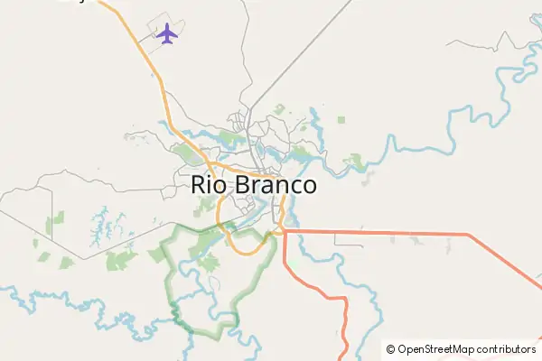 Karte Rio Branco