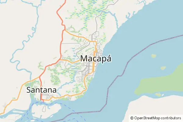 Karte Macapá