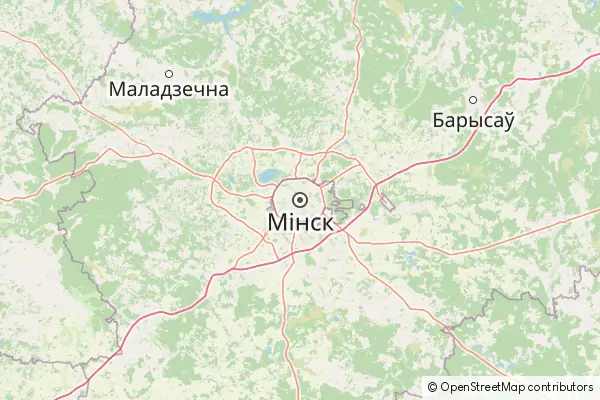 Karte Minsk