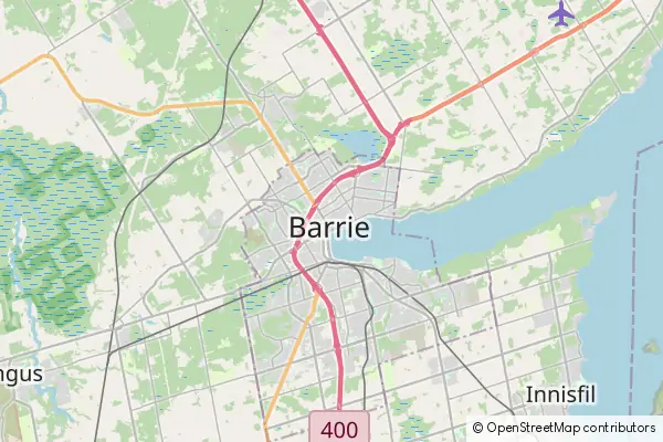 Karte Barrie